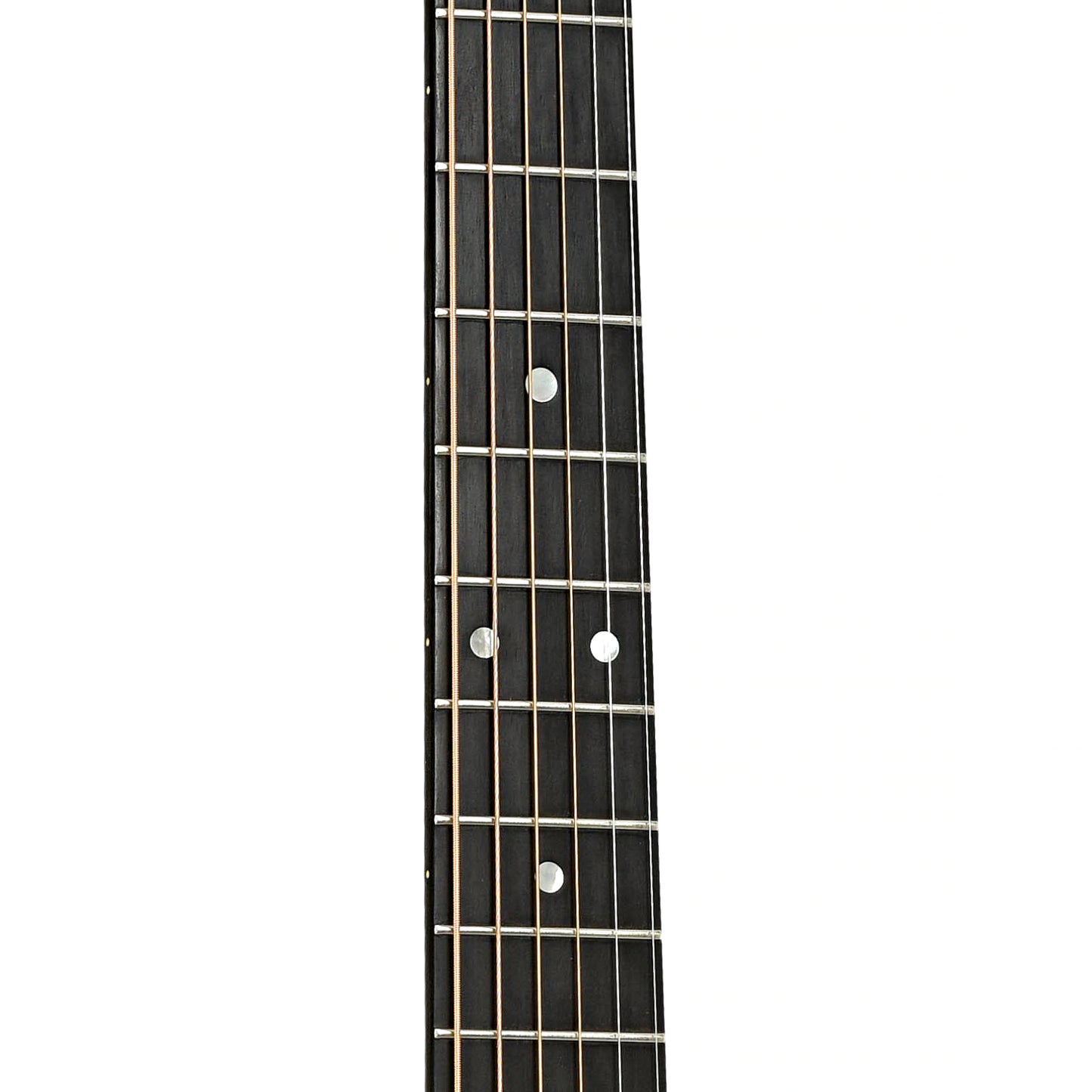 Fretboard of Martin D-28 Acoustic Guitar 