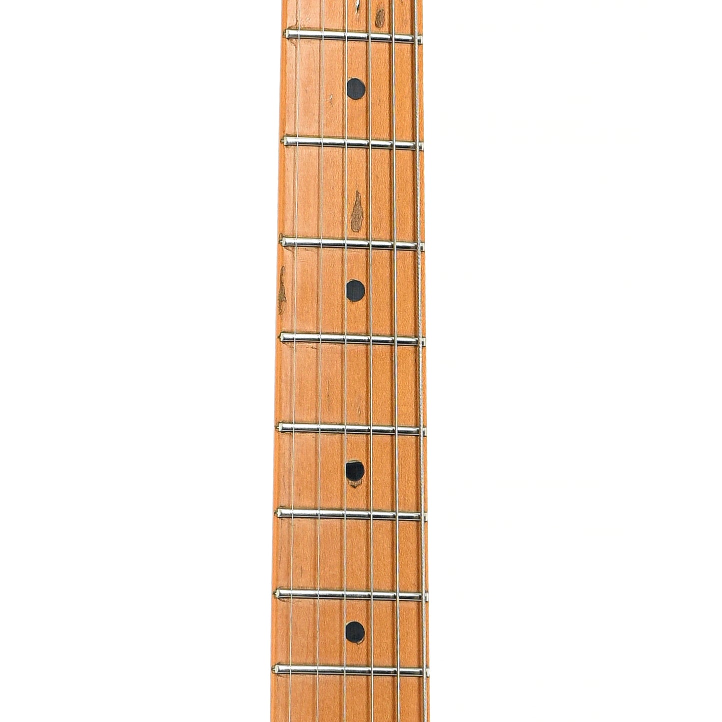 Fretboard of Fender American Series Stratocaster  Electric Guitar