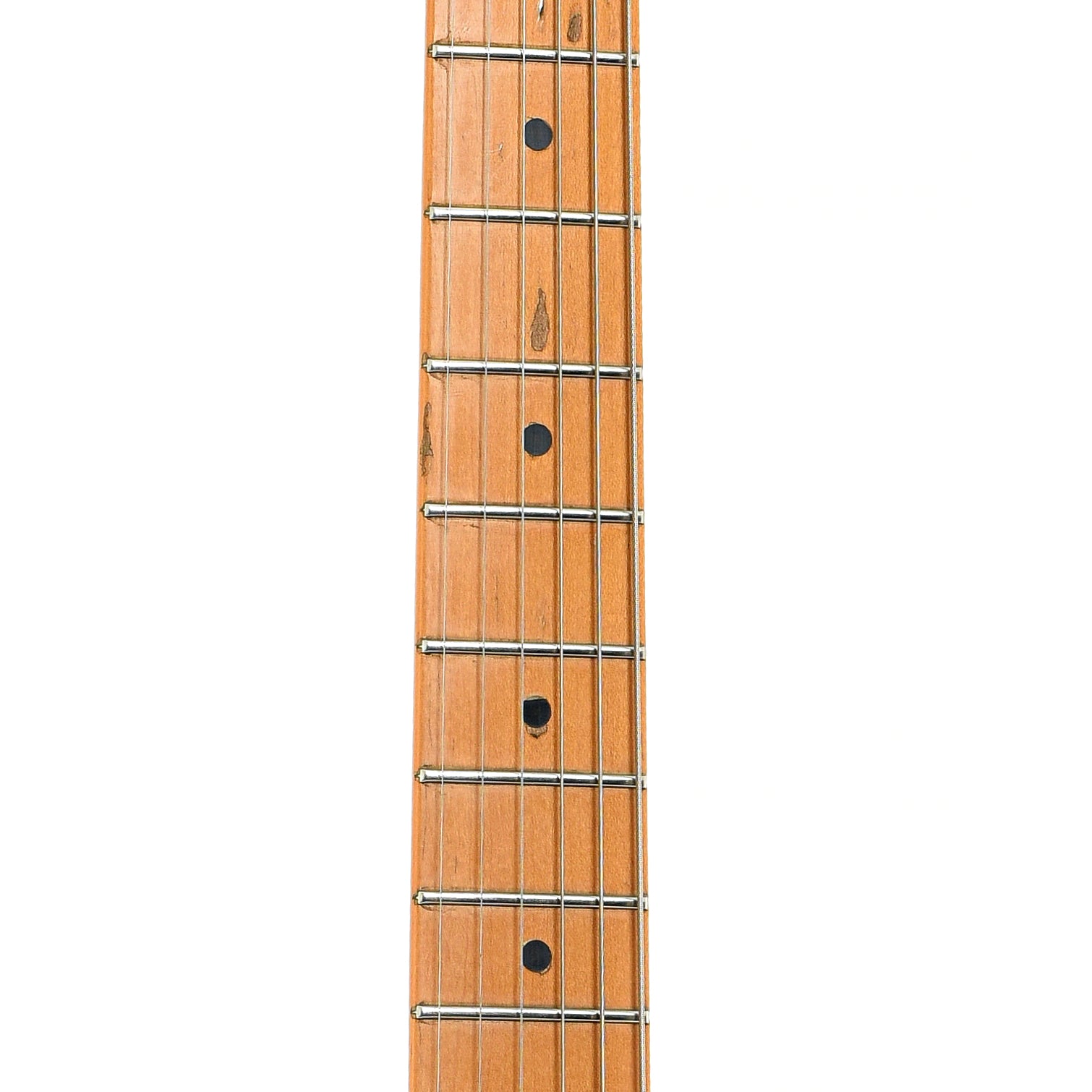 Fretboard of Fender American Series Stratocaster  Electric Guitar