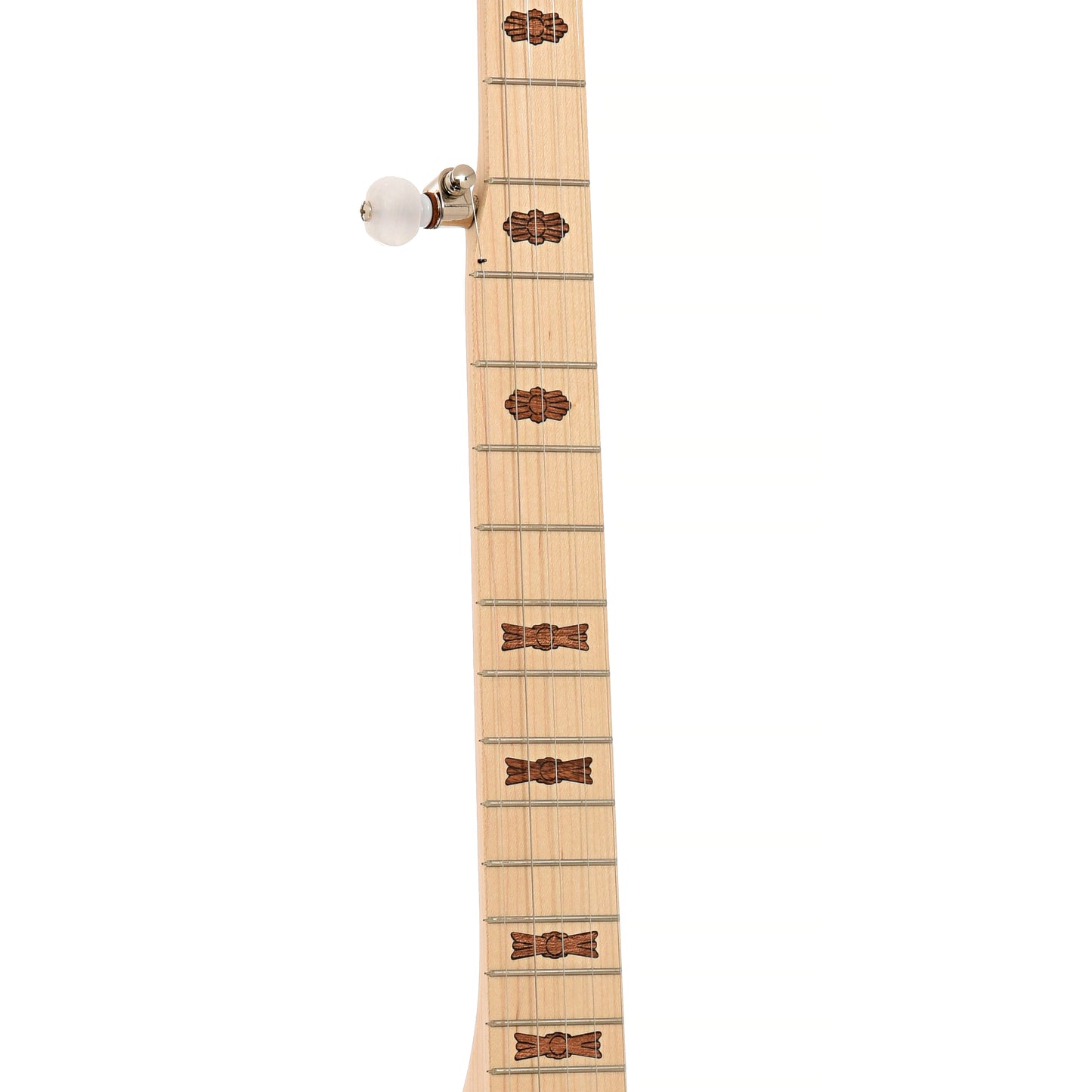 Fretboard of Deering Goodtime Deco Openback Banjo