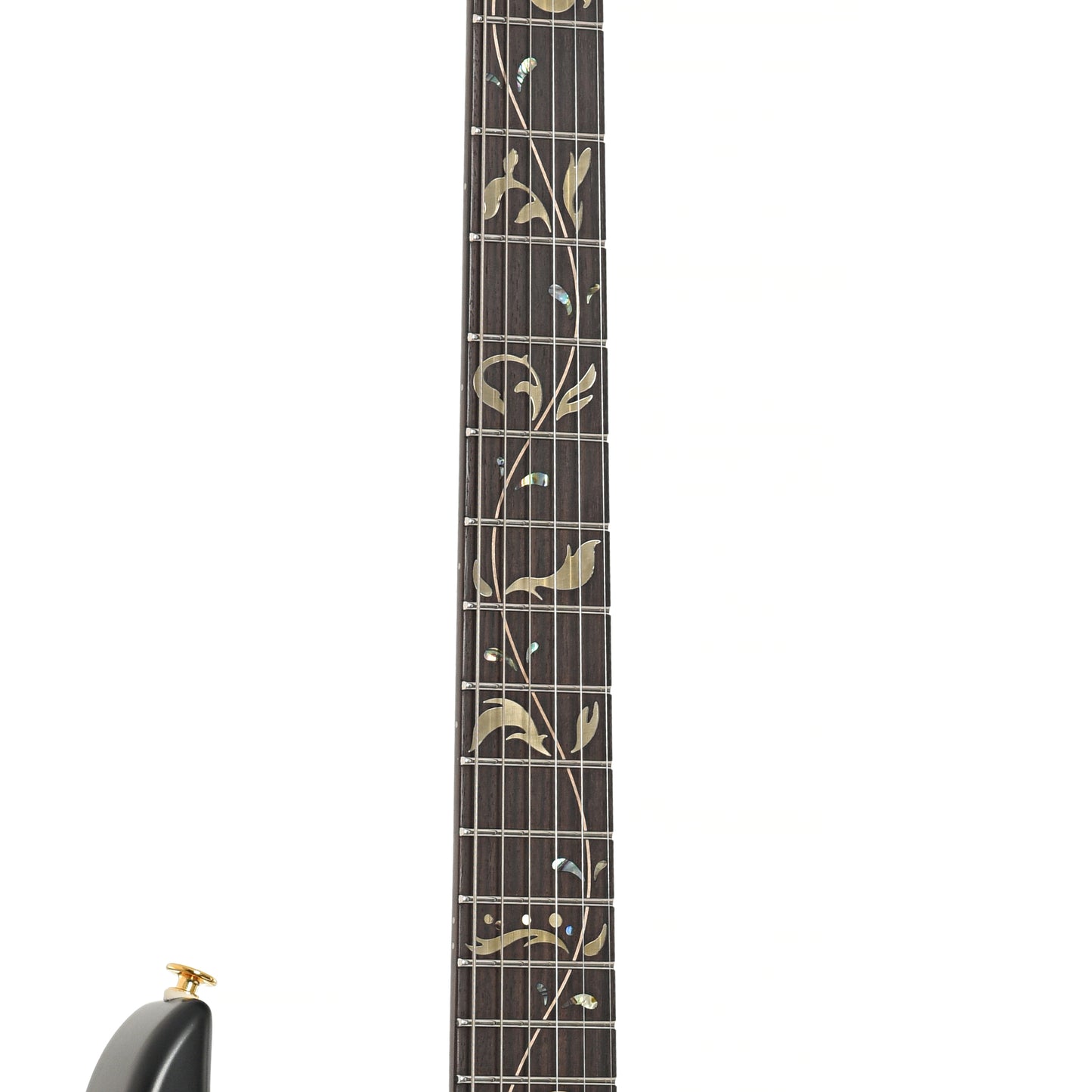 Fretboard of Ibanez Steve Vai Signature PIA3761 Electric Guitar, Onyx Black