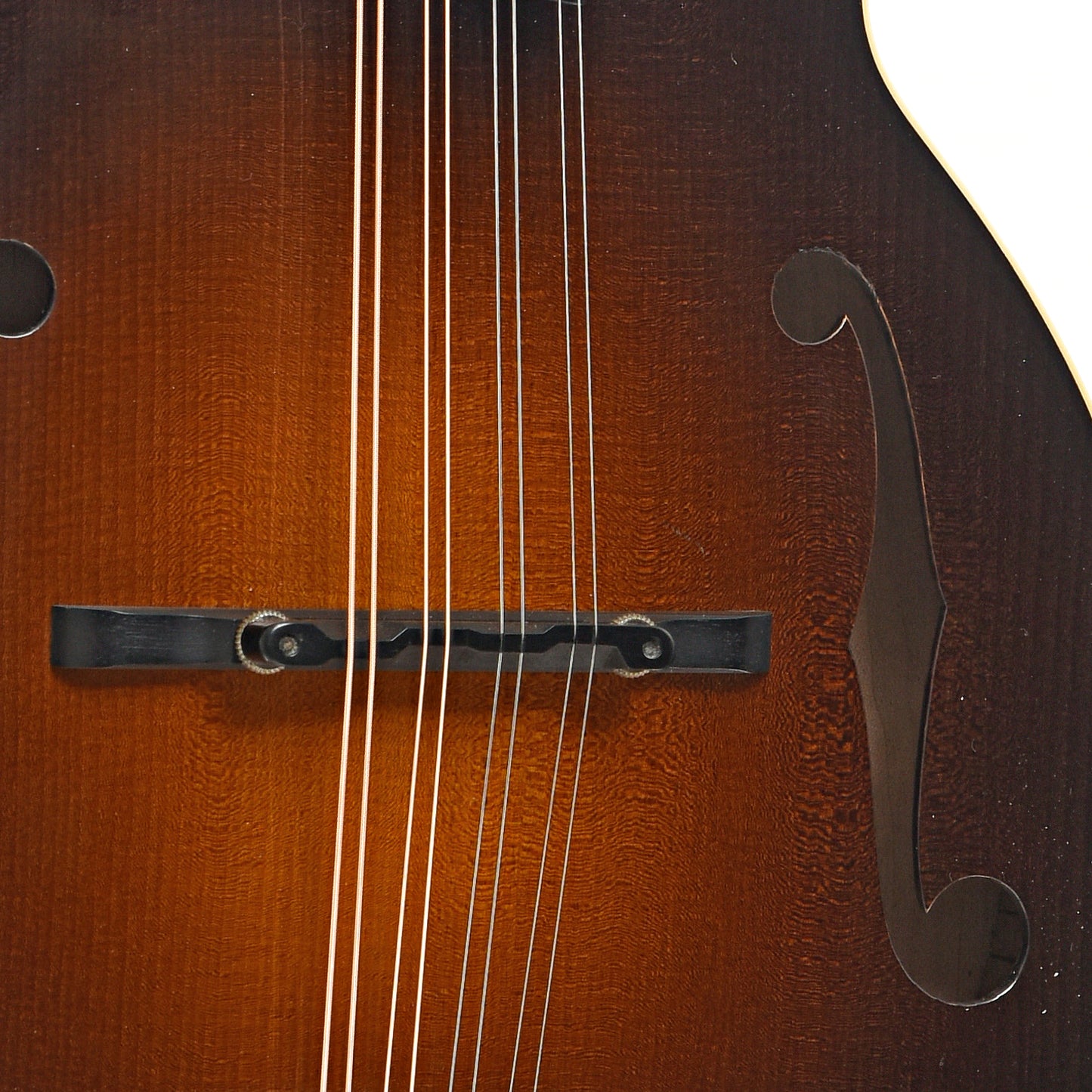 Bridge of Collings MF F-Style Mandolin (2010)