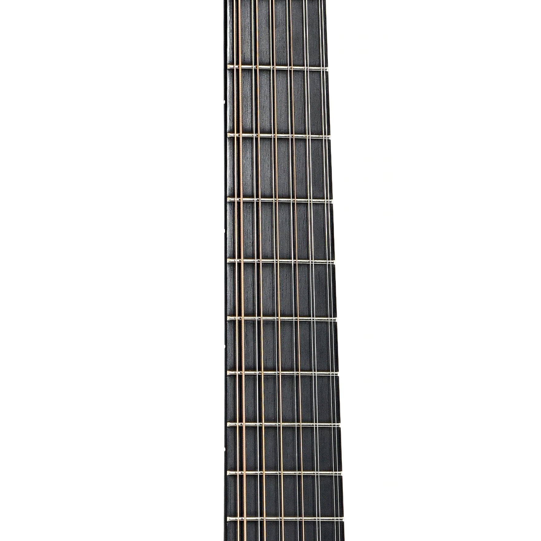 Fretboard of Santa Cruz 00 12-String Acoustic-Electric Guitar (2008)