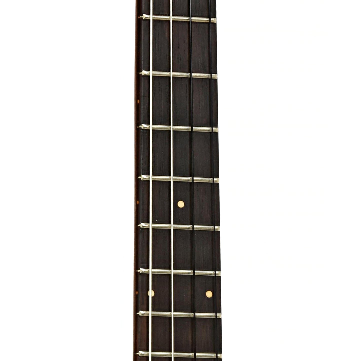 Fretboard of Favilla B-2 Baritone Ukulele 