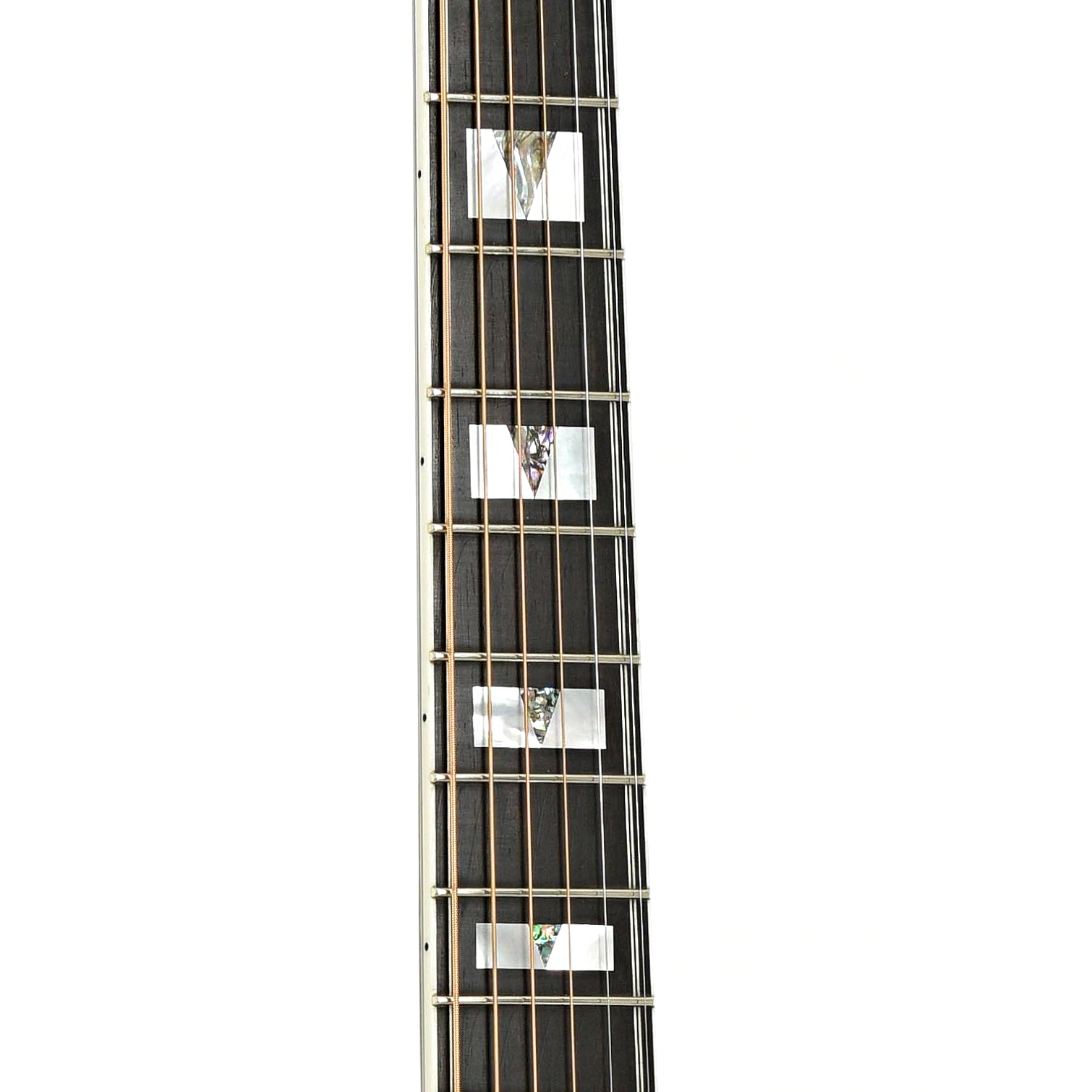 Fretboard of Guild F-55 Acoustic Guitar