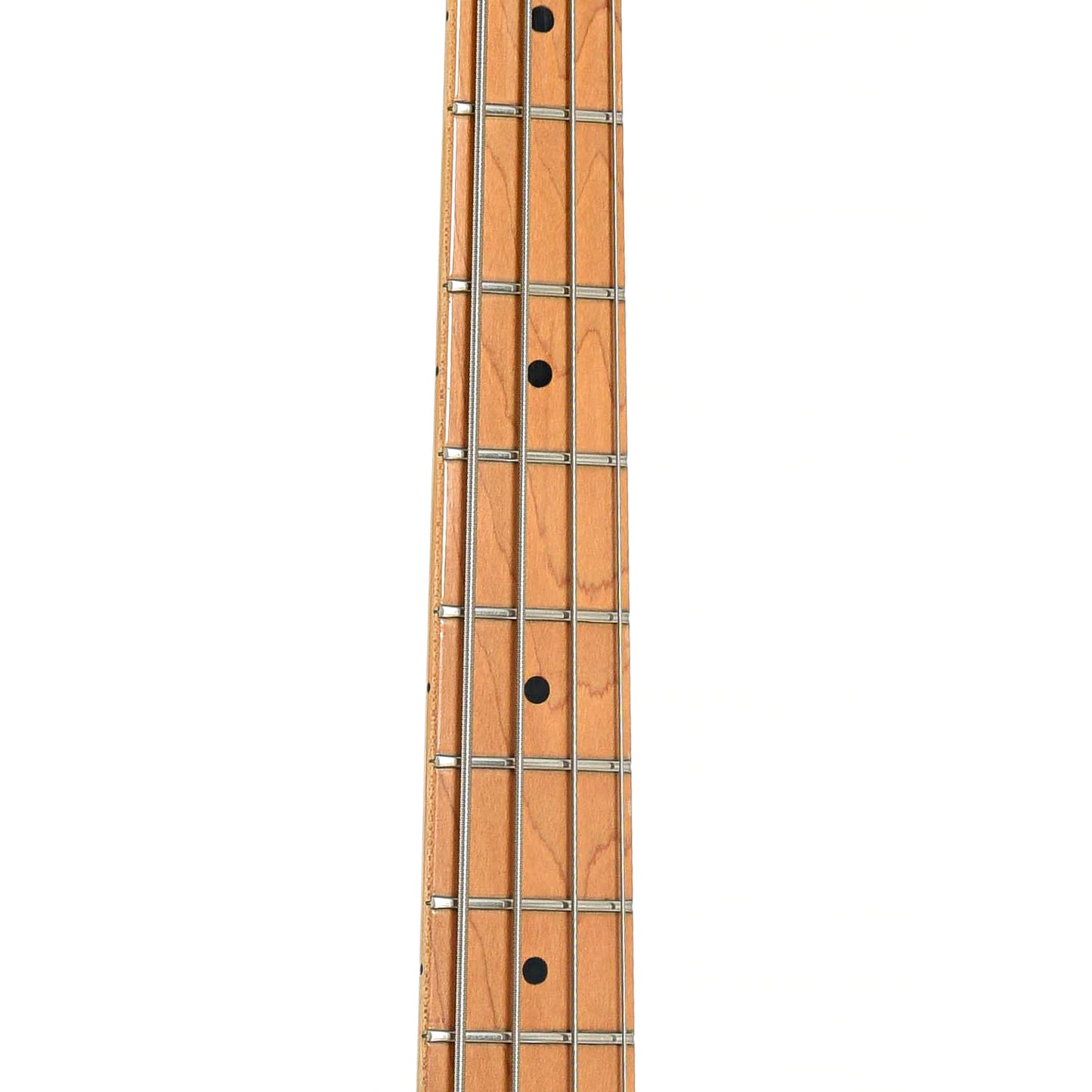 Fretboard of Fender American Series Jazz Bass