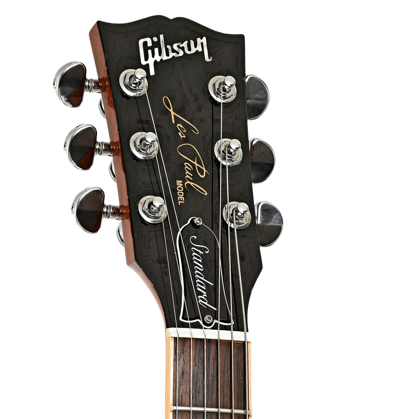 Headstock of Gibson Les Paul Standard LH Electric Guitar