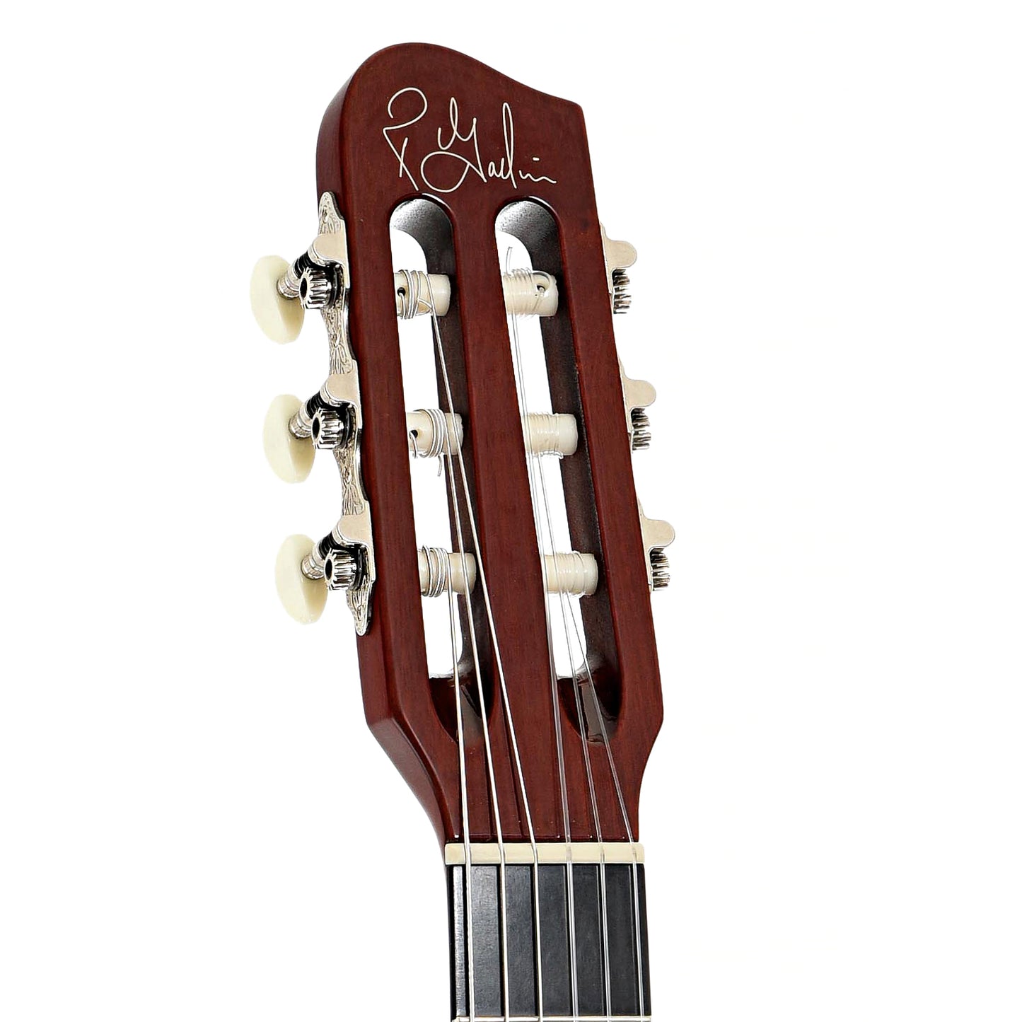 Headstock of Godin ACS SA Nylon String Guitar