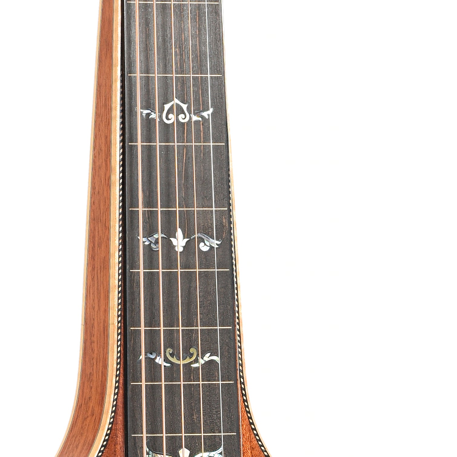 Fretboard of Mason Weissenborn-Style Hawaiian Guitar (2014)