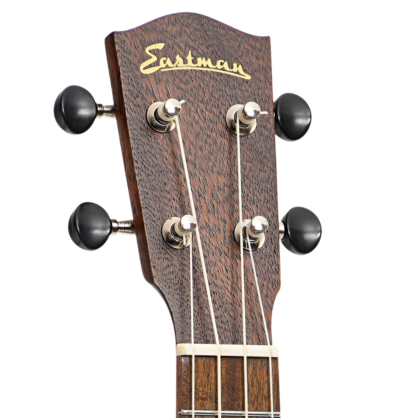 Headstock of Eastman EU2-S Soprano Ukulele & Gigbag