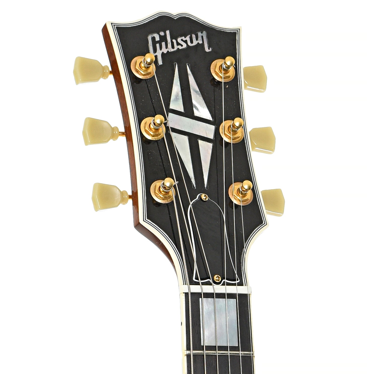 Front headstock of Gibson CS-356F Hollowbody Electric Guitar (2004)