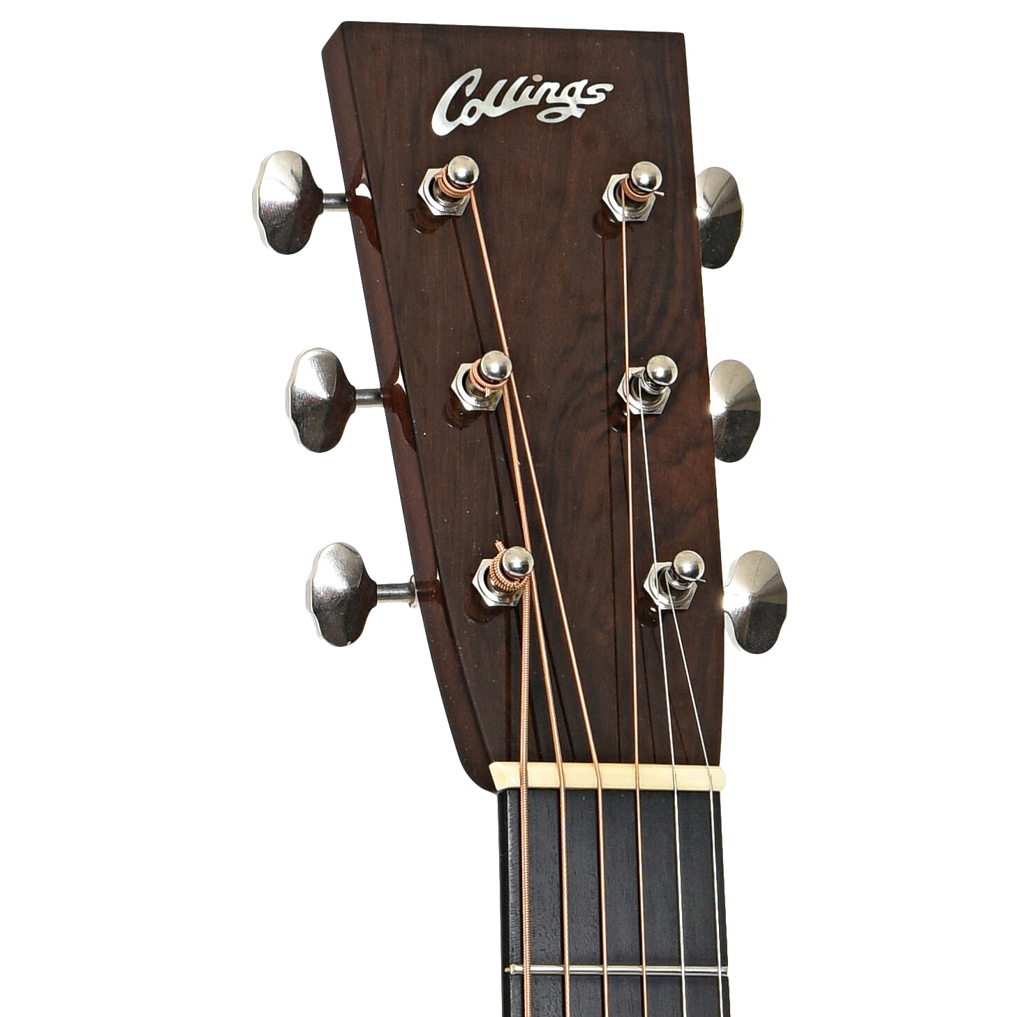 Front headstock of Collings Baby 2HG Acoustic Guitar (2008)