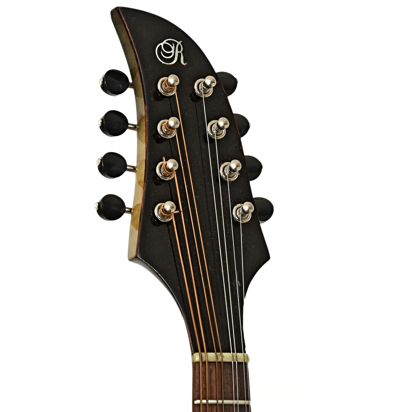 Headstock of Ken Ratcliff Silverangel A-Style Mandolin 