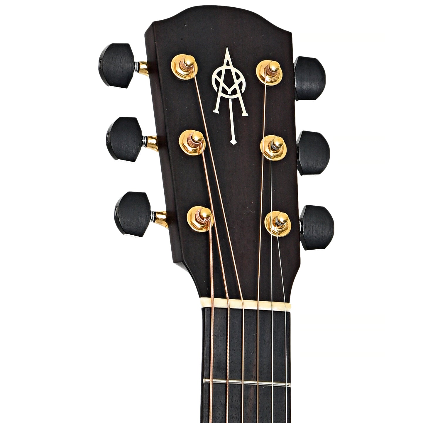 Front headstock of Alvarez Yairi DYM60HD Acoustic Guitar (2021)