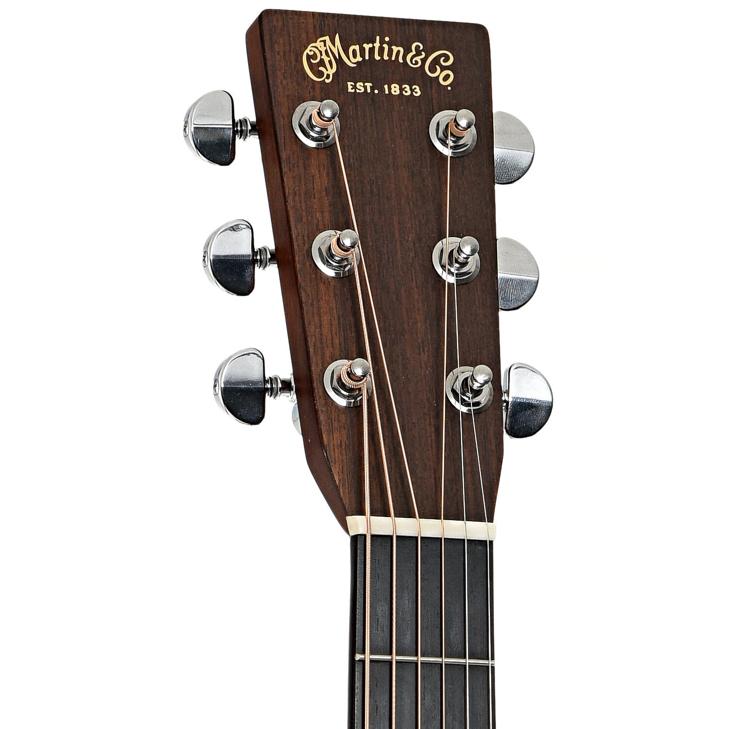 Front headstock of Martin HD-28 VTS Acoustic Guitar (2022)