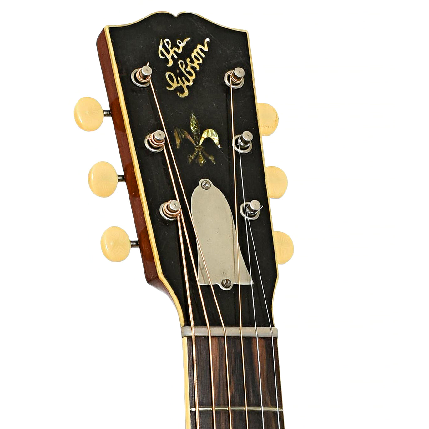 Headstock of Gibson Style 0 Artist Archtop Acoustic Guitar