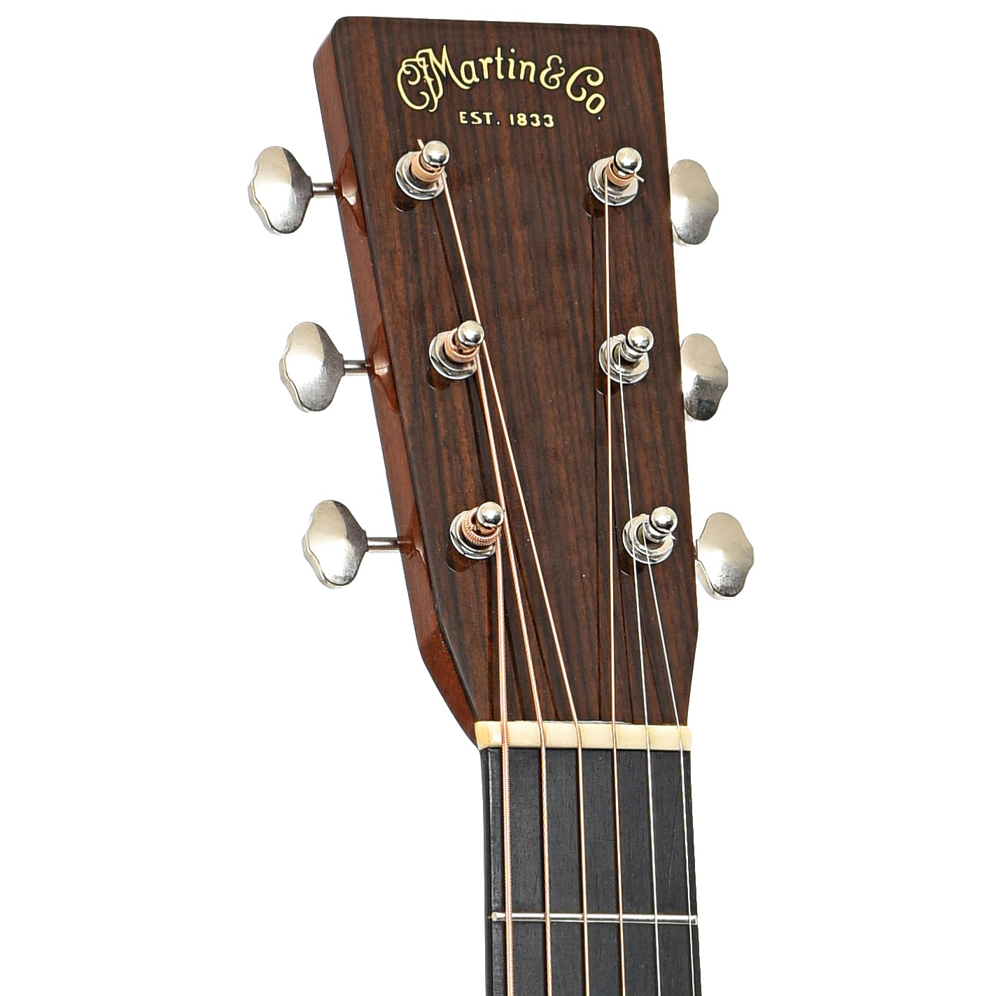 Front headstock of Martin 000-28EC Eric Clapton Model