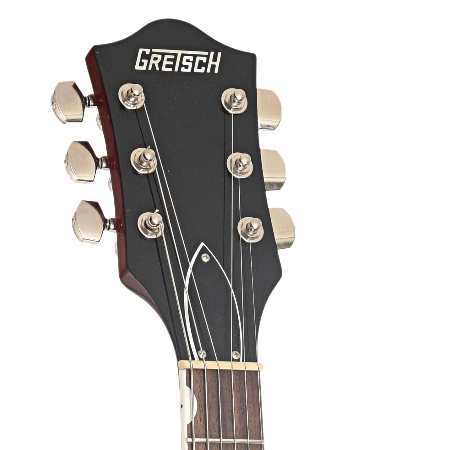 Headstock of Gretsch G6119T Tennessee Rose