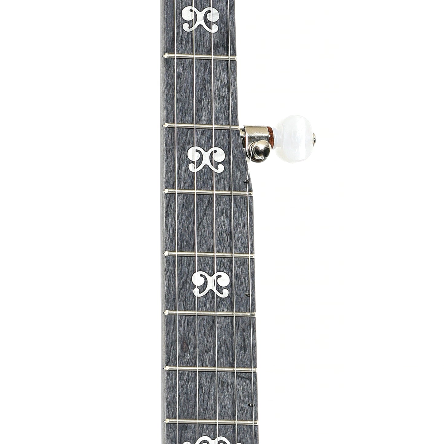 Fretboard of Deering Goodtime Artisan