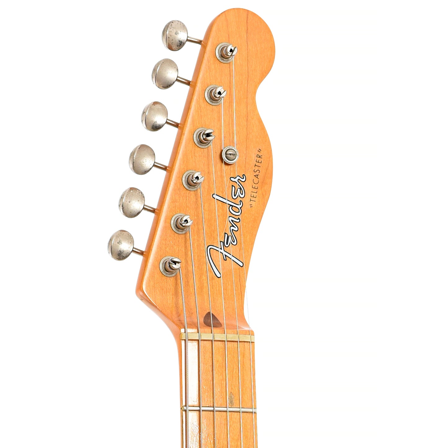 Front headstock of Fender '52 Reissue Telecaster Electric Guitar (1984)