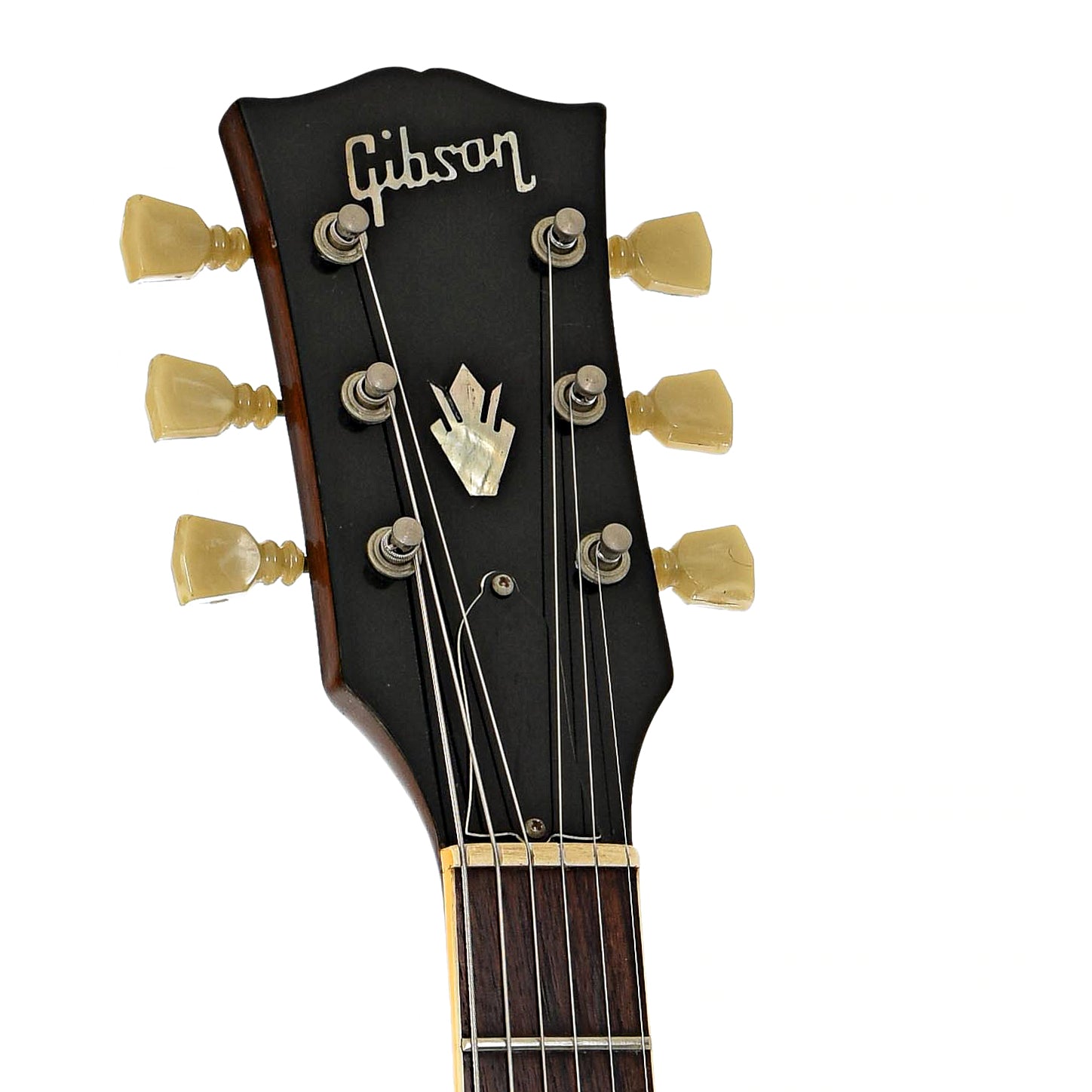 Headstock of Gibson ES-335 TD Hollowbody Electric Guitar