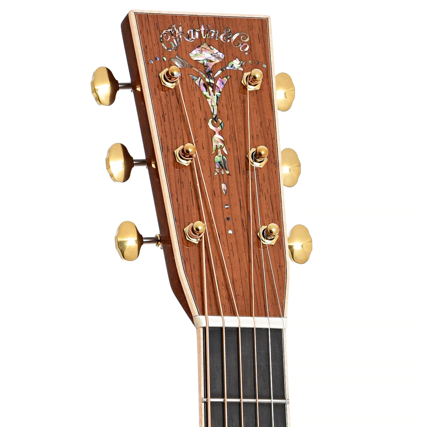 Front headstock of Martin CEO-10 Acoustic Guitar