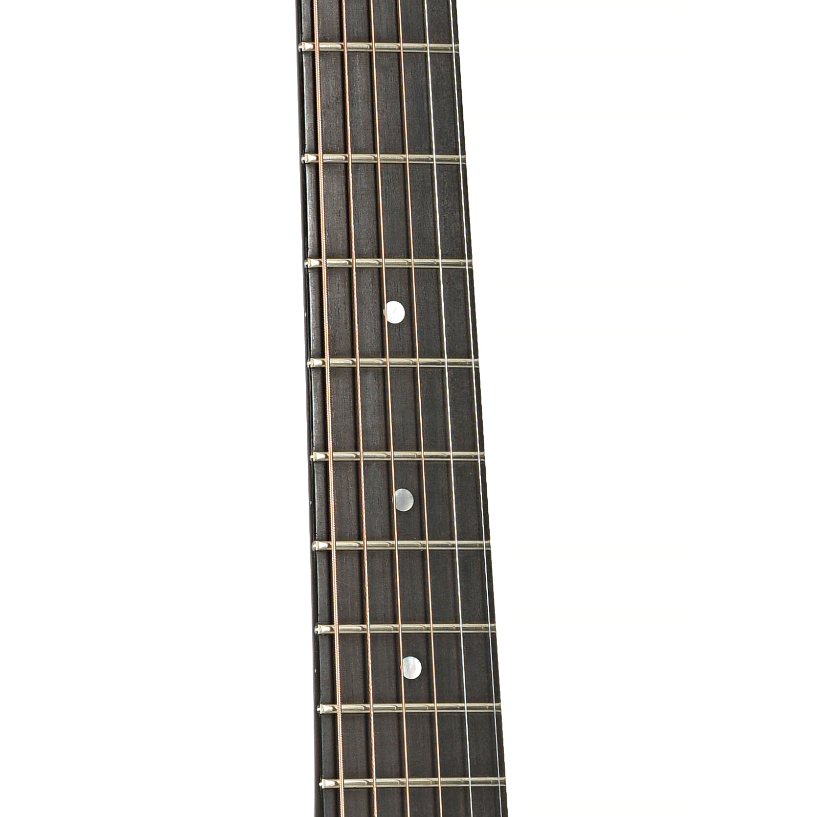 Fretboard of National Radiotone Bendaway Roundneck Resonator Guitar (2014)