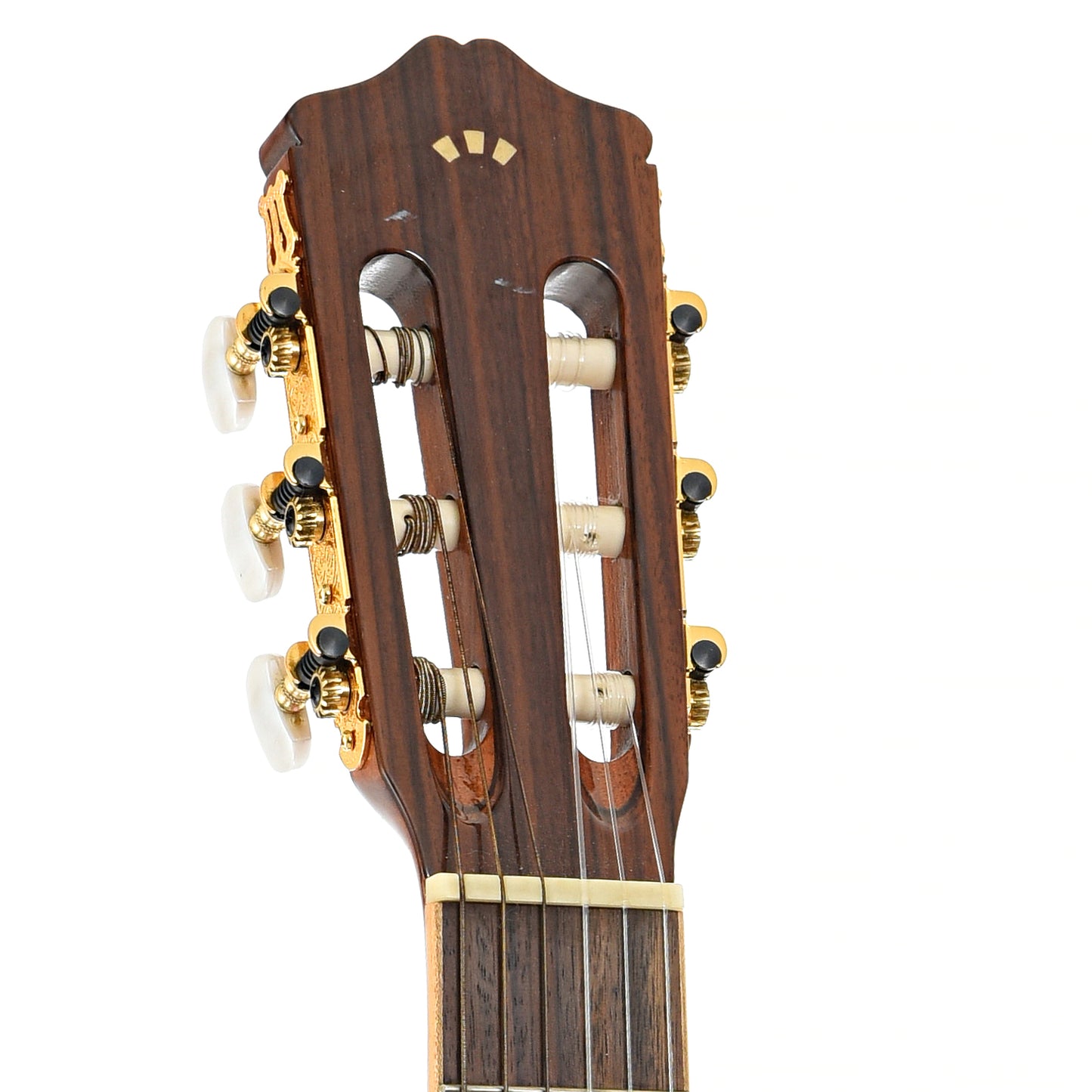 Headstock of Cordoba C5-CESB Classical Guitar
