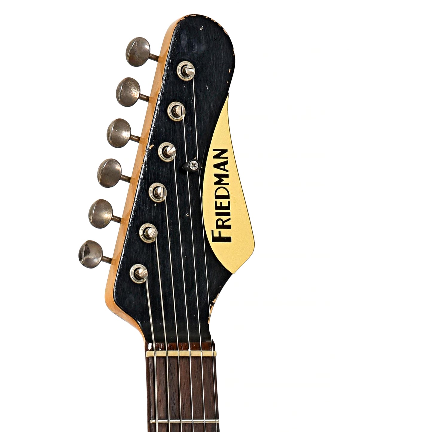 Headstock of Friedman Vintage T Electric Guitar