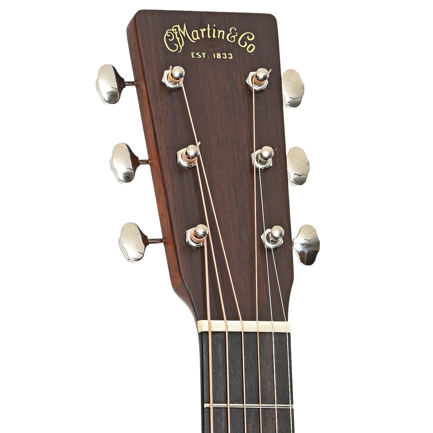 front headstock of Martin 0-18 Acoustic Guitar (2023)