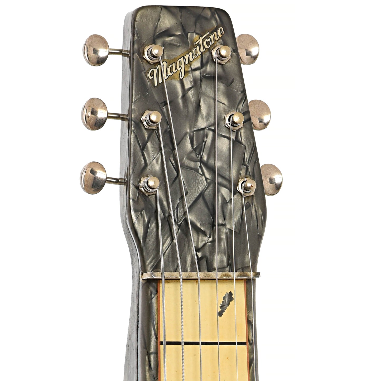 Front headstock of  Magnatone Lap Steel (1951)