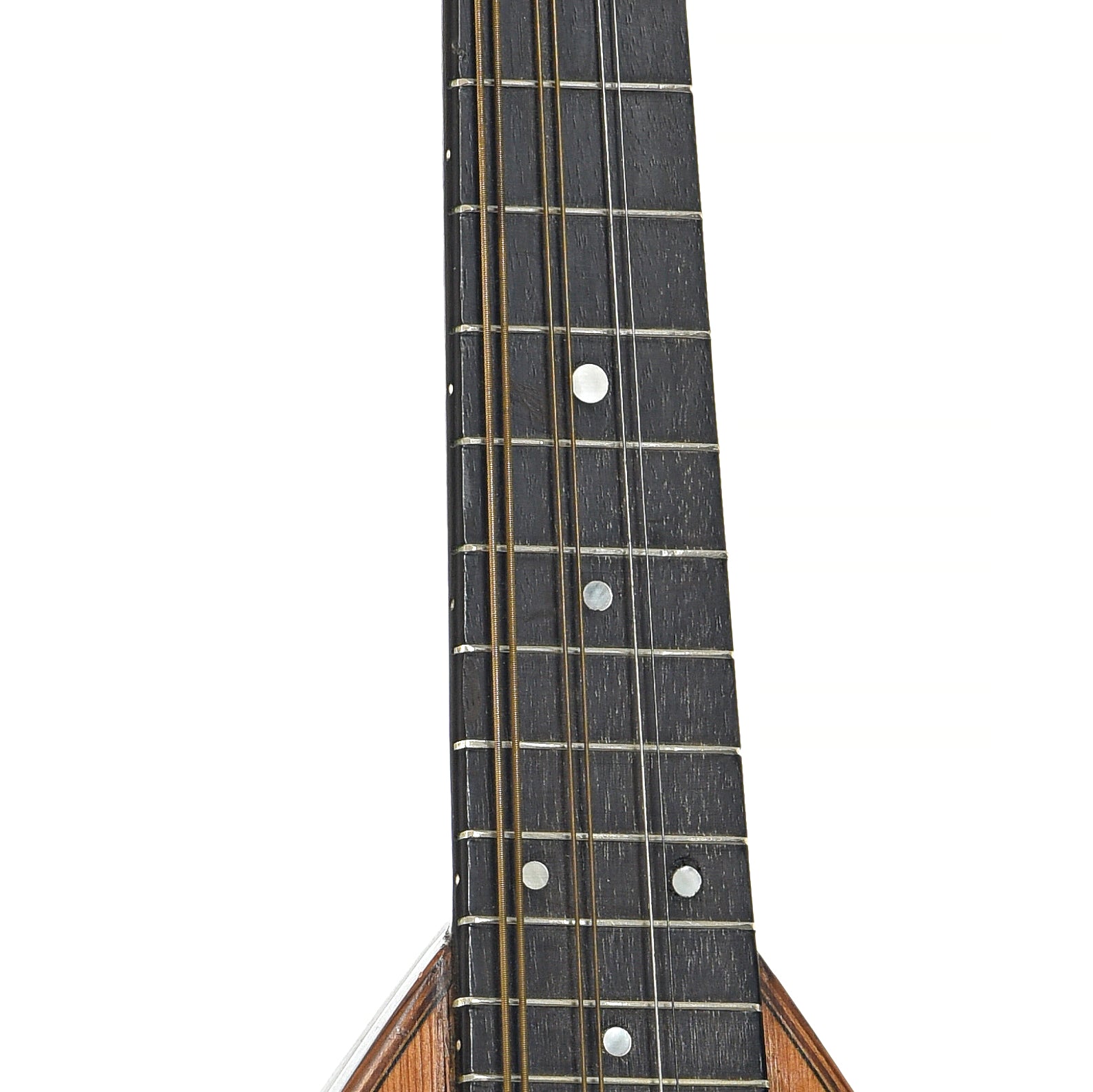 Fretboard of Martin Style 1 Bowlback Mandolin (1920)