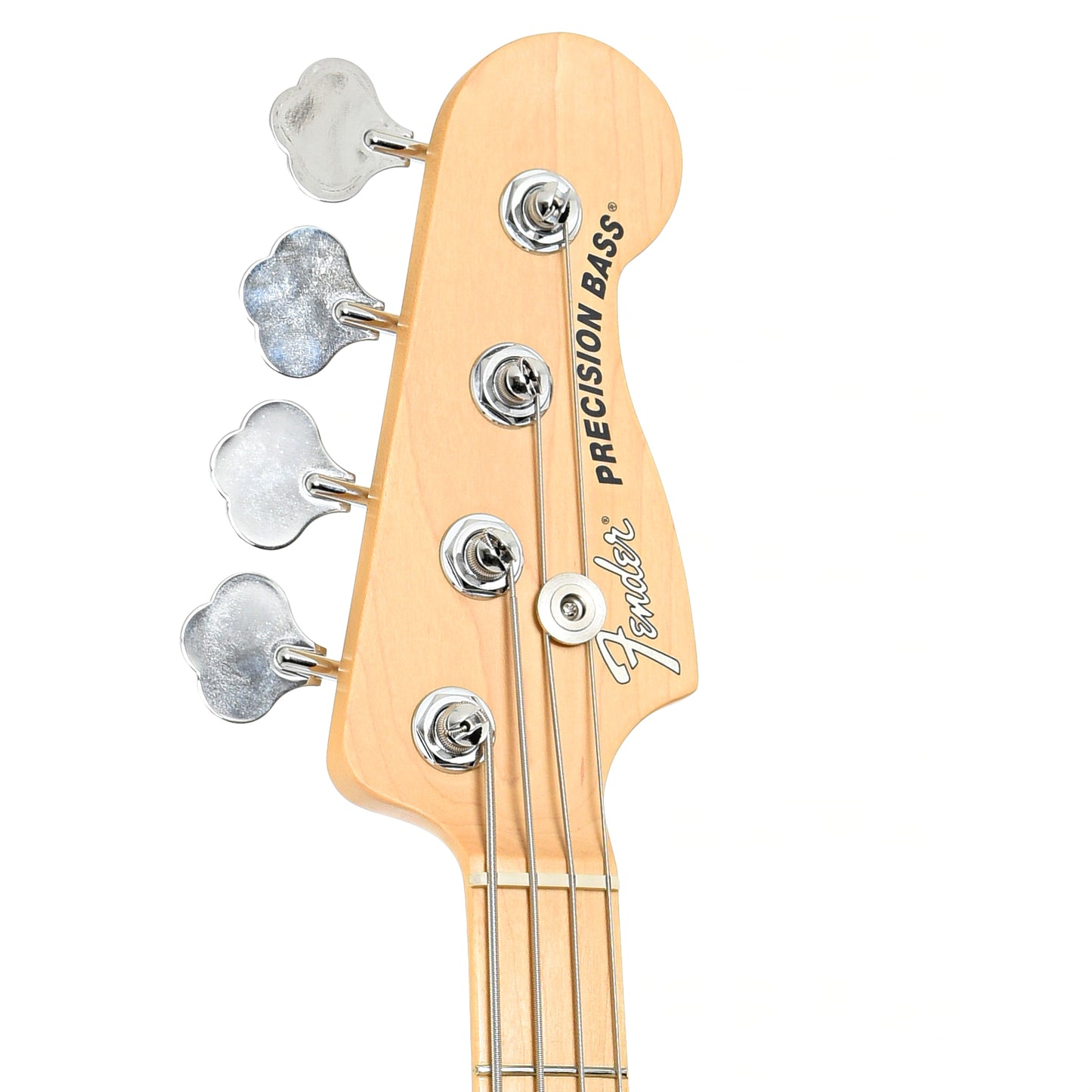 Headstock of Fender American Performer Precision Electric Bass