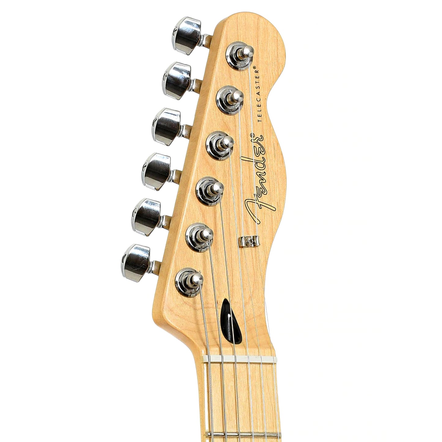 Headstock of Fender Player Series Telecaster Electric Guitar