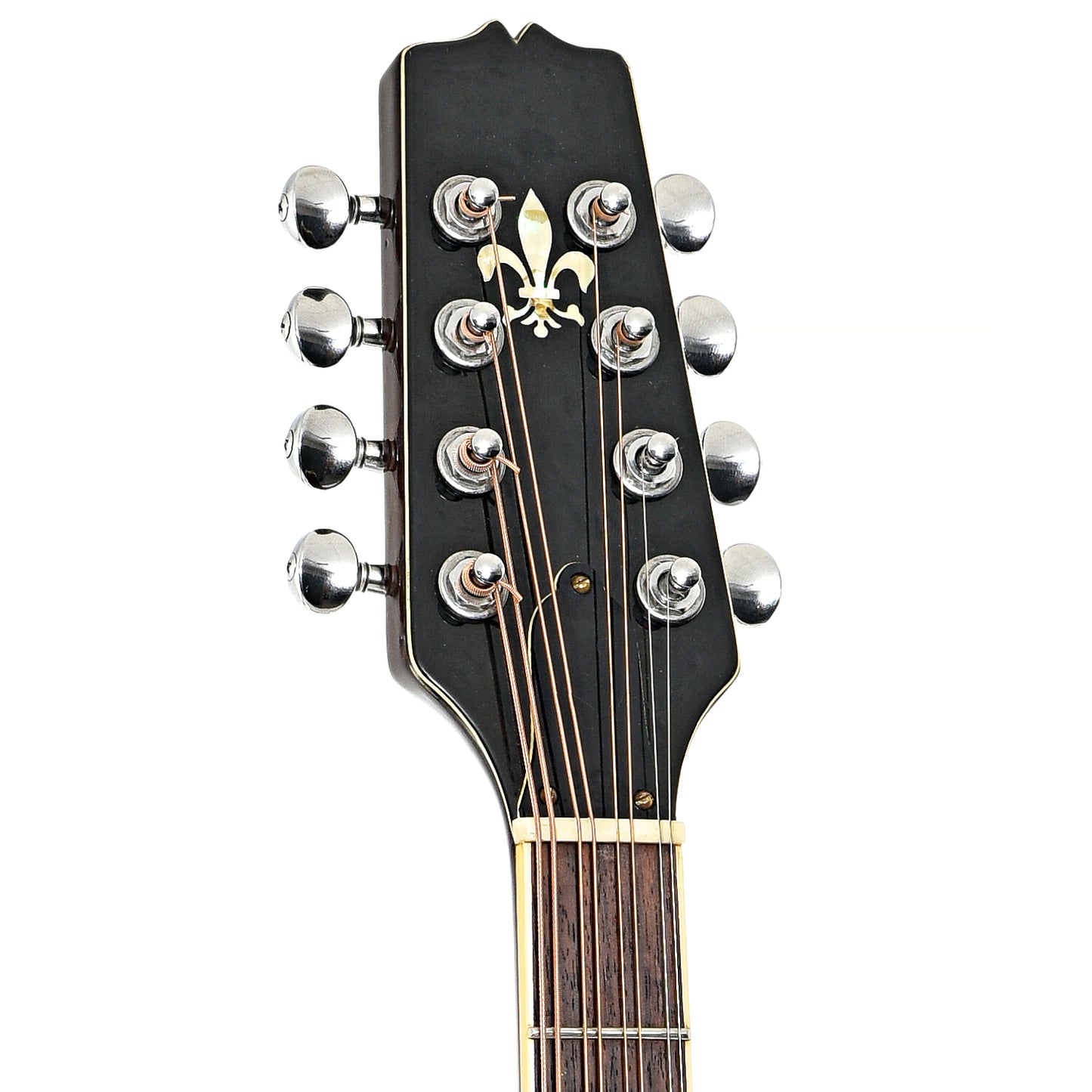 Front headstock of Trinity College TC-375 Bouzouki