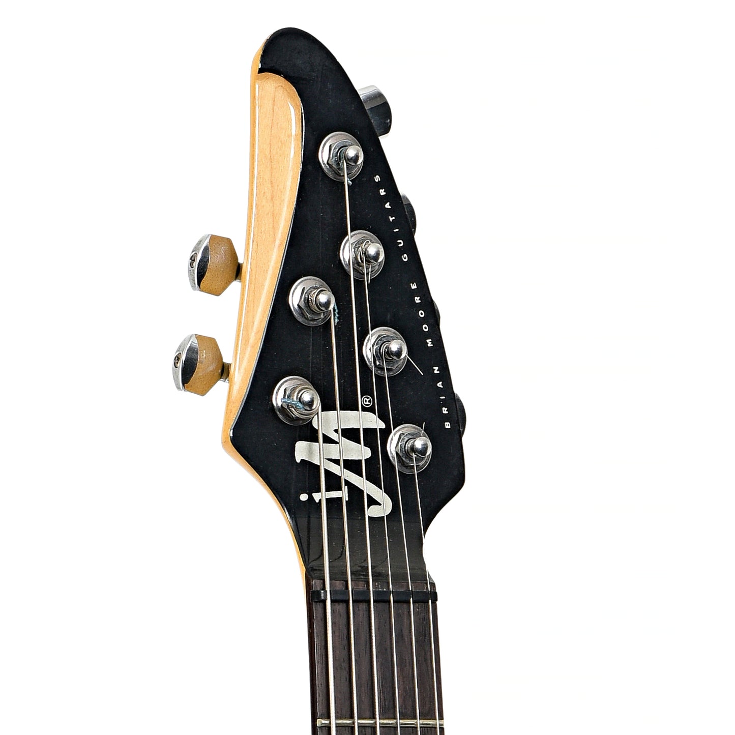 Headstock of Brian Moore iM Electric Guitar