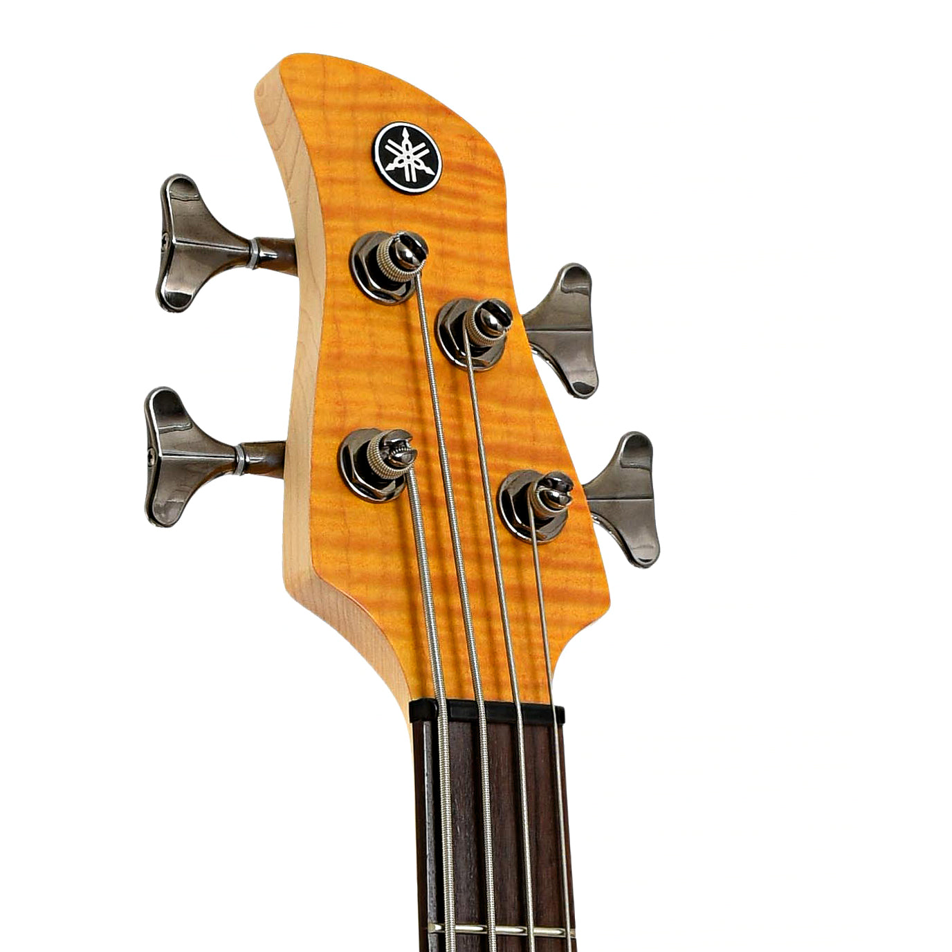 Headstock of Yamaha TRBX604FM Electric Bass