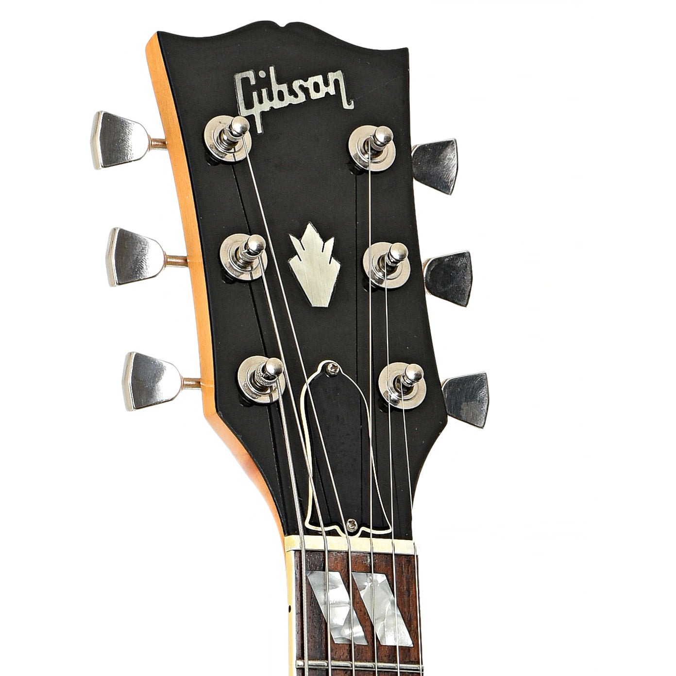 Headstock of Gibson ES-175D Hollowbody Electric Guitar