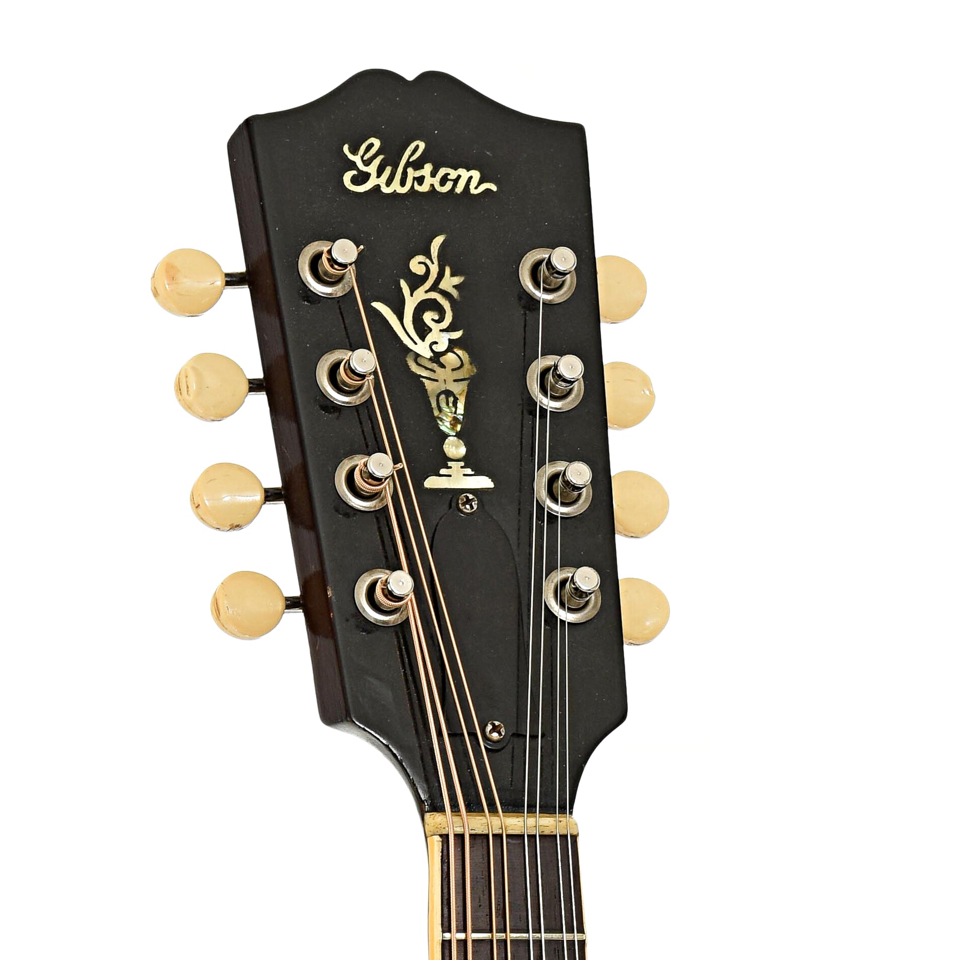 Headstock of Gibson A-50 Mandolin 