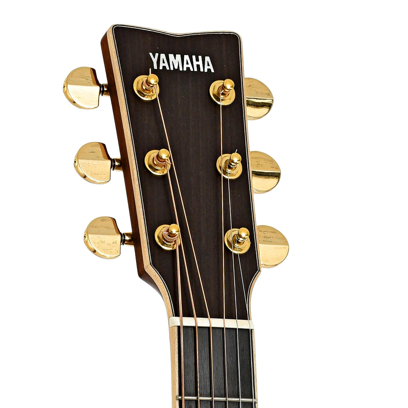 Headstock of Yamaha LL36 Acoustic Guitar