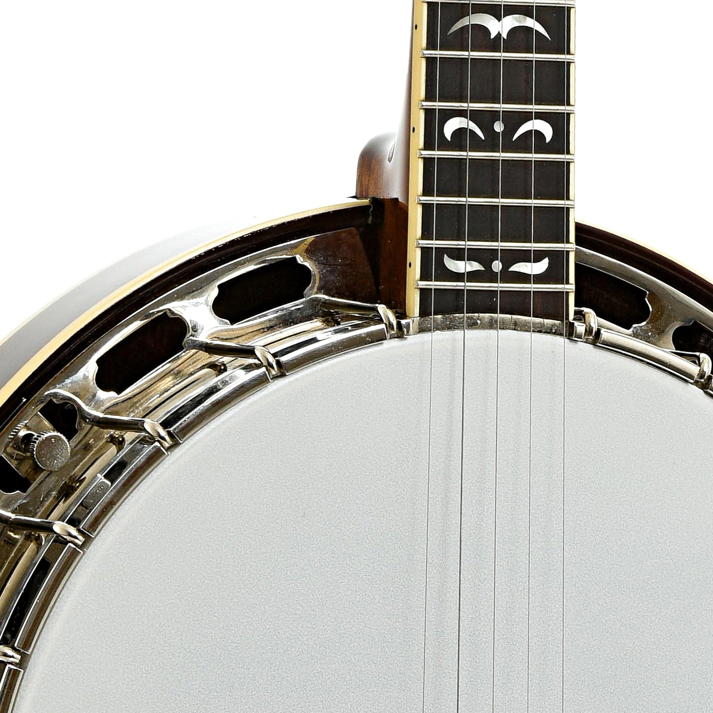 Front neck joint of Recording RK-R36-B Madison Deluxe Resonator Banjo