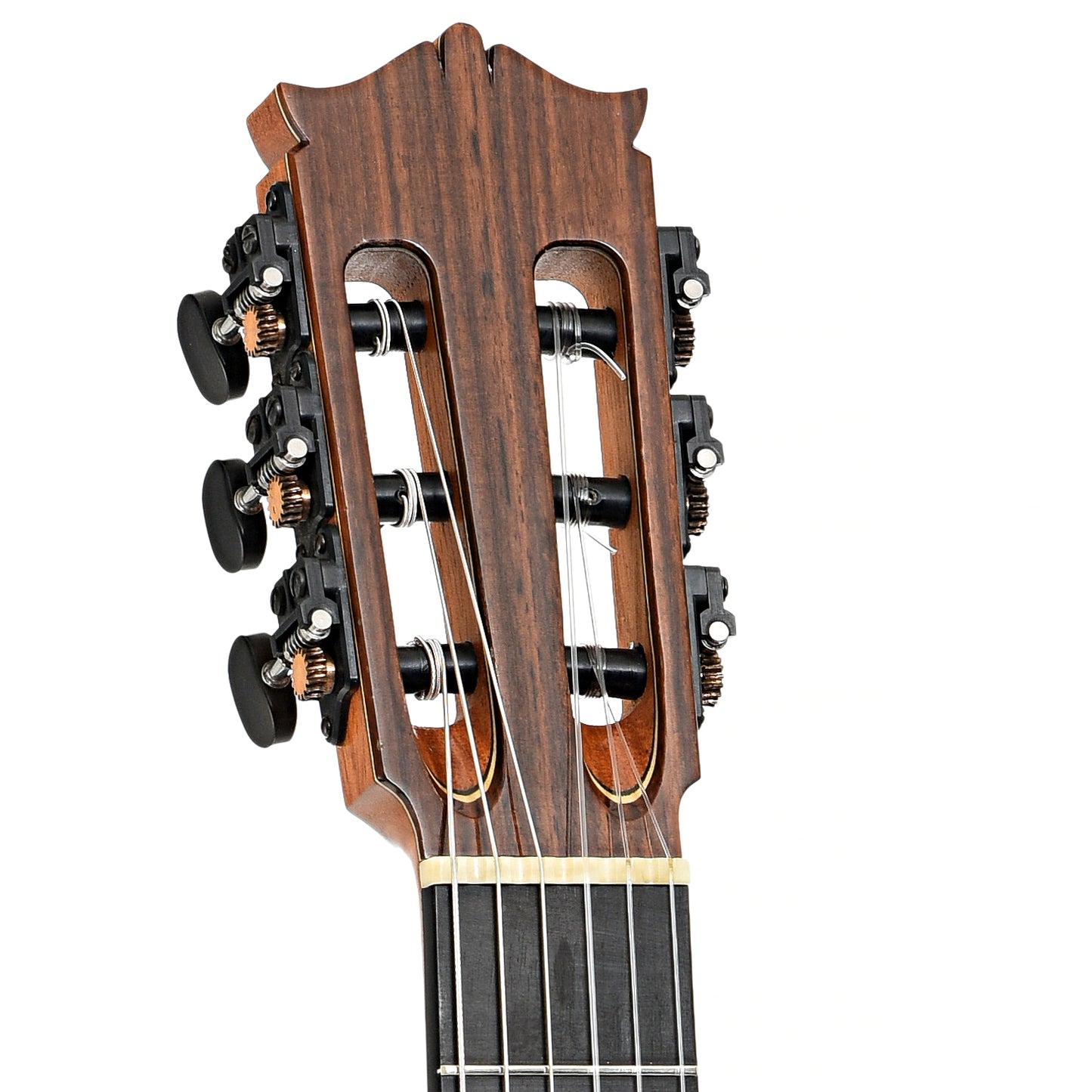 Headstock of Richard Prenkert Classical Guitar