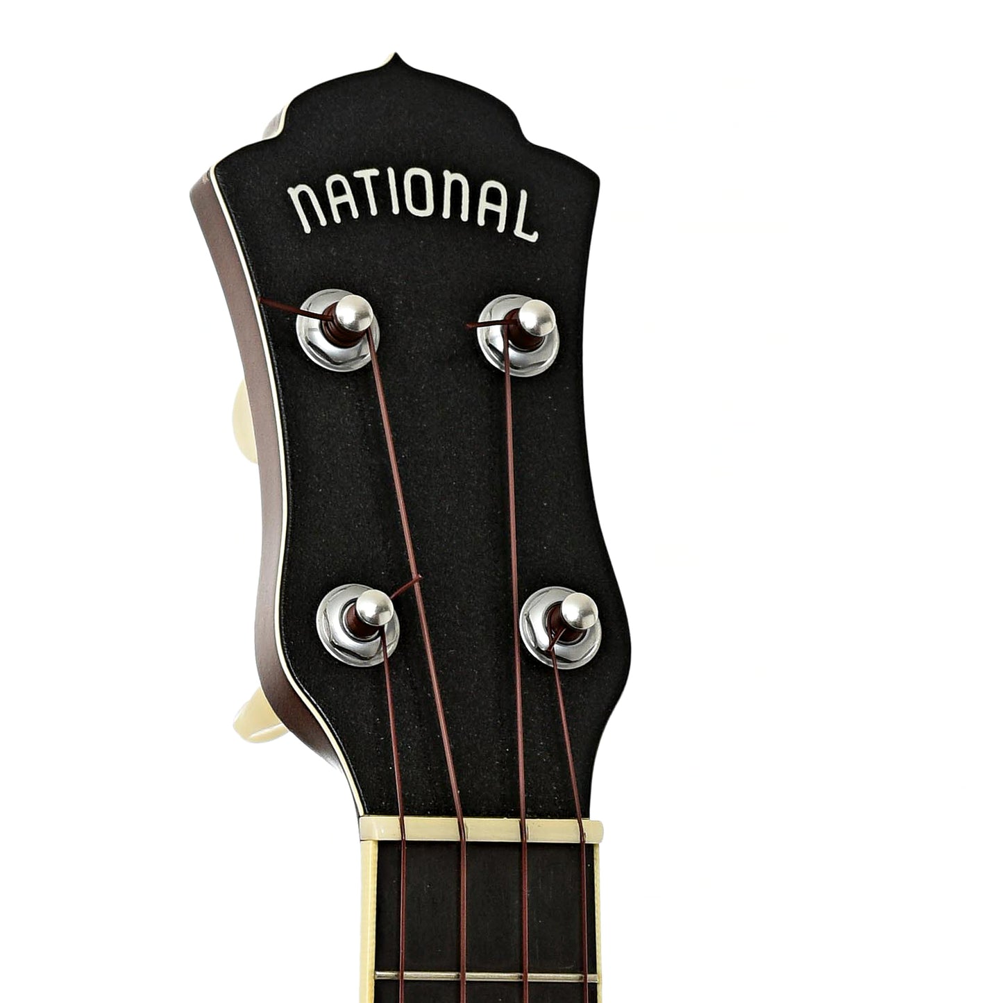 Headstock of National Style N Soprano Resonator Ukulele