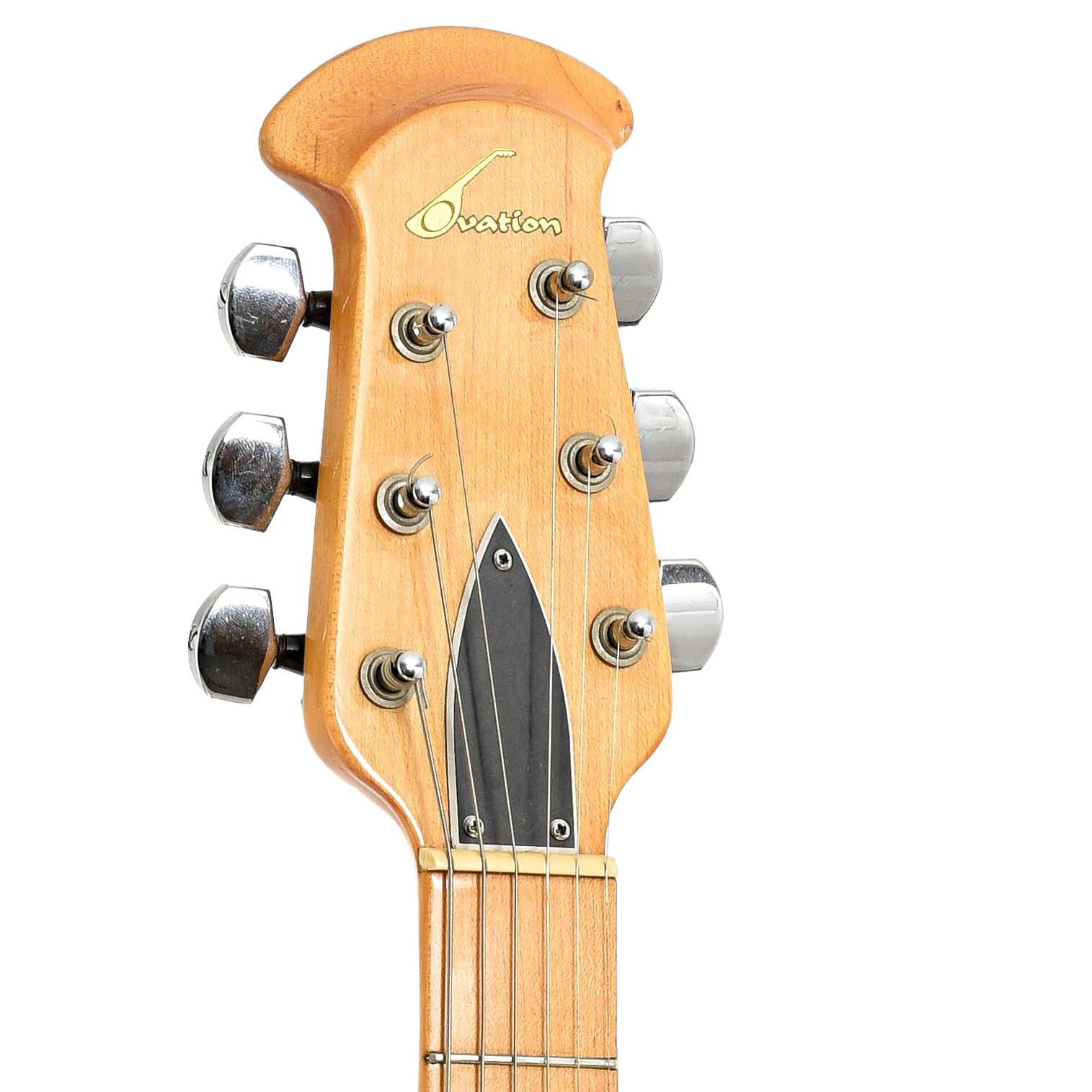 Headstock of Ovation Viper Electric Guitar