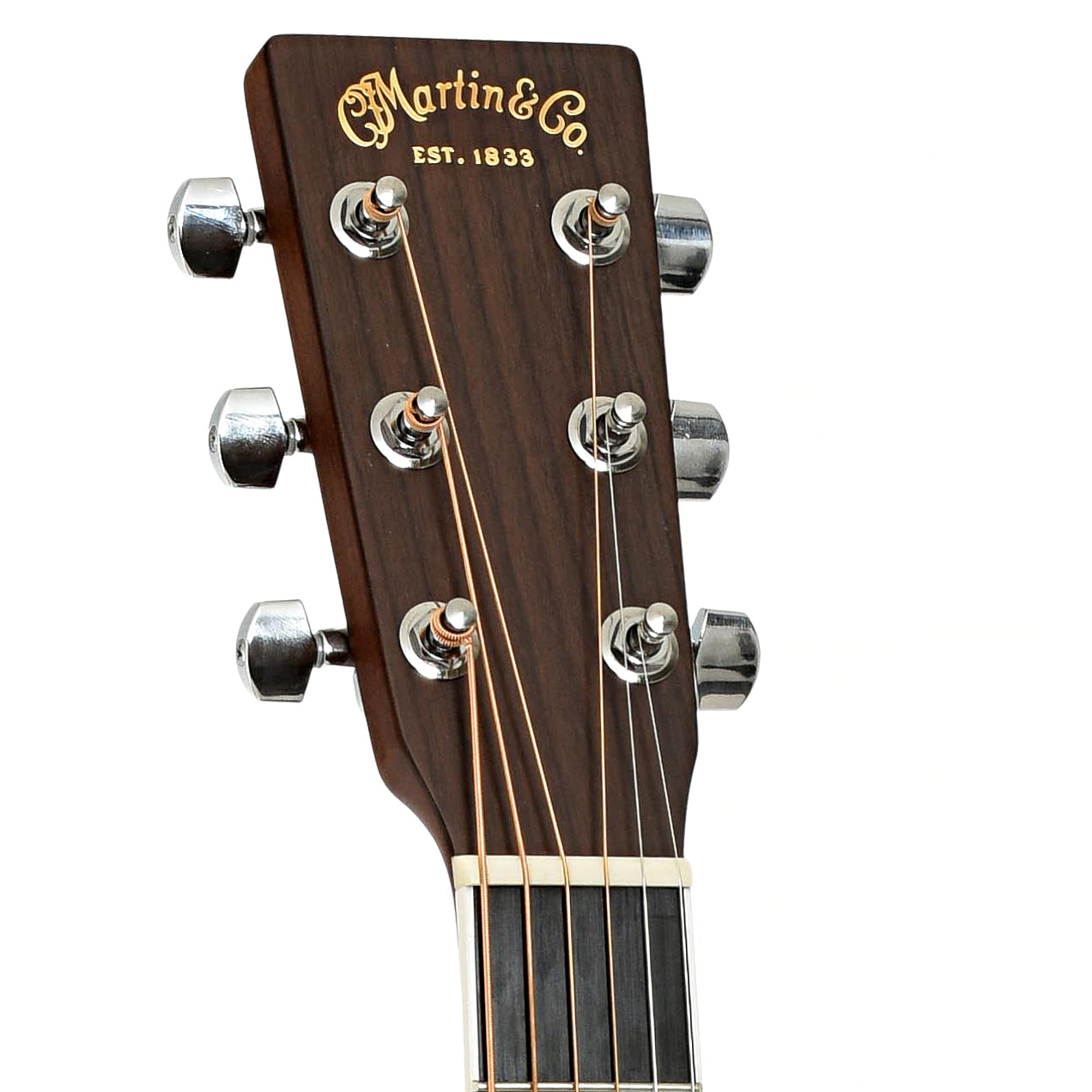 Headstock  of Martin D-16RGT Acoustic Guitar 