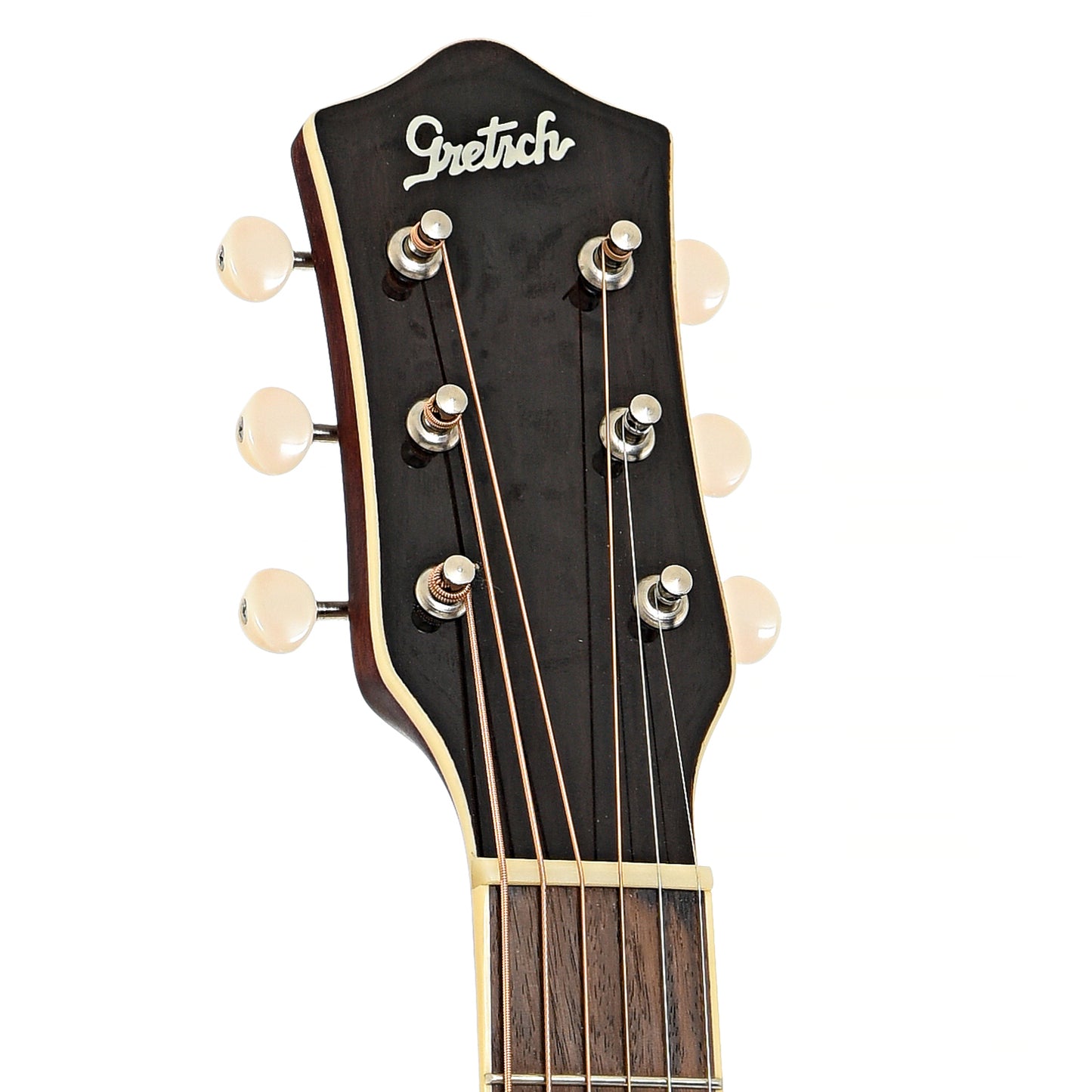 Headstock of Gretsch G9511 Style 1 Parlor Guitar