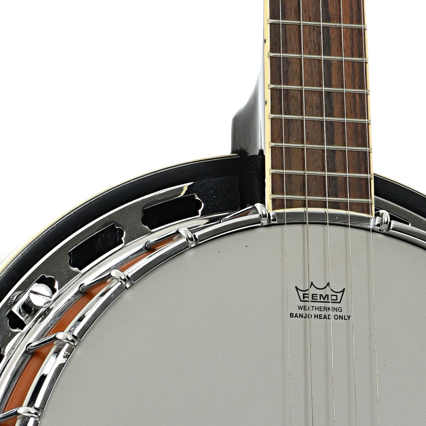 Front body and neck join of Ibanez B200 Resonator Banjo (2014)