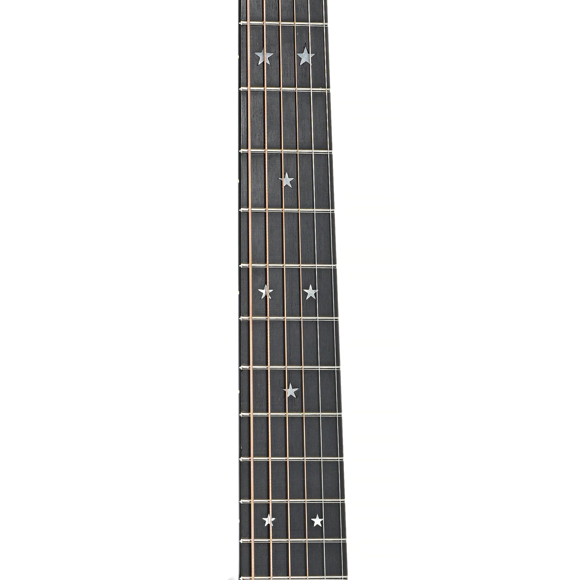 Fretboard of Martin D-76 Acoustic Guitar (1976)