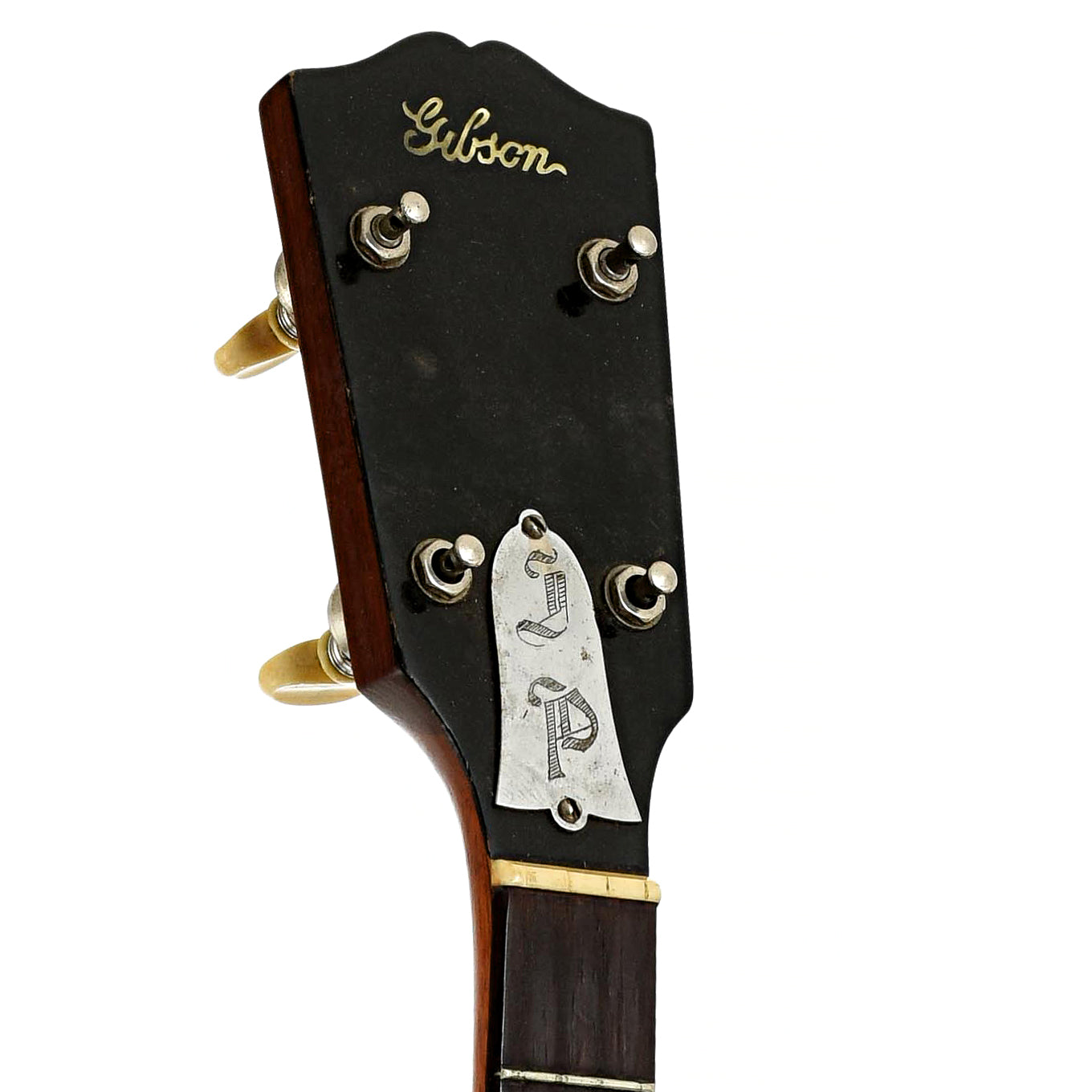 Headstock of Gibson TG-50 Archtop Tenor Guitar