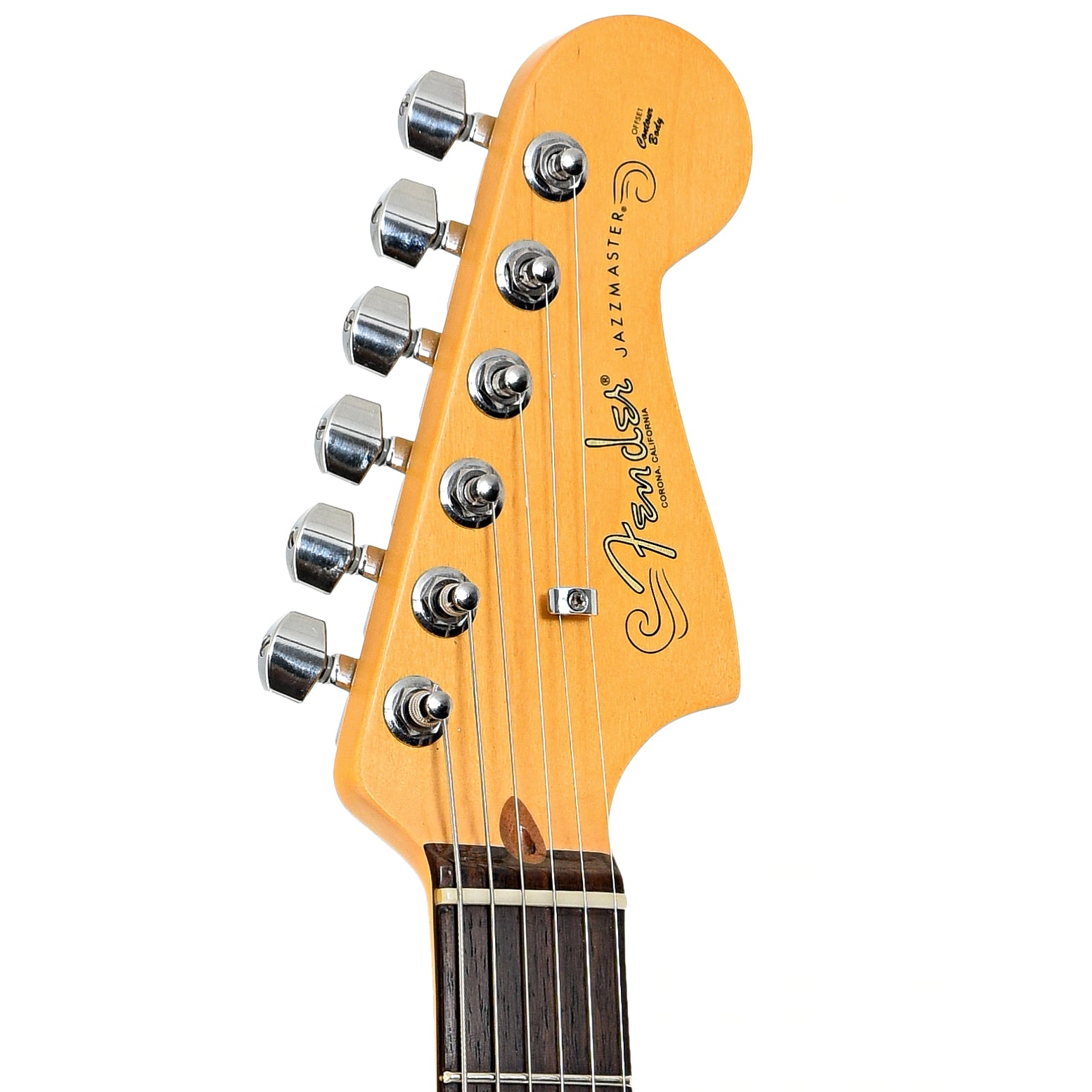 Headstock of Fender Professional II Jazzmaster Electric Guitar 